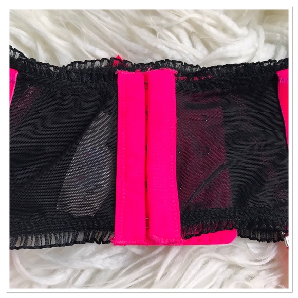 NWT Victoria’s Secret Sexy Little Things Garter Belt Hot Pink XS/S - Picture 6 of 10